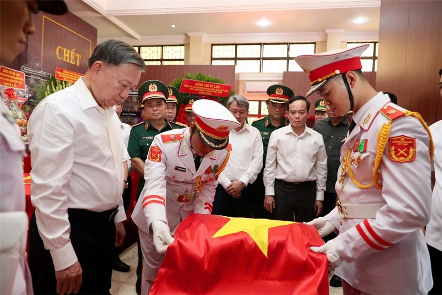 Phát biểu của Tổng Bí thư, Chủ tịch nước Tô Lâm tại cuộc Gặp gỡ lực lượng làm nhiệm vụ tại Công viên Lê Thị Riêng