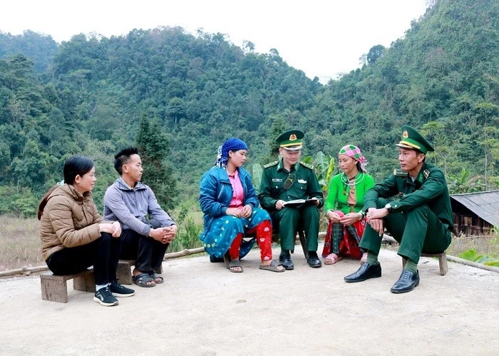 Sơn Vĩ là một trong những xã biên giới xa nhất của tỉnh Tuyên Quang.