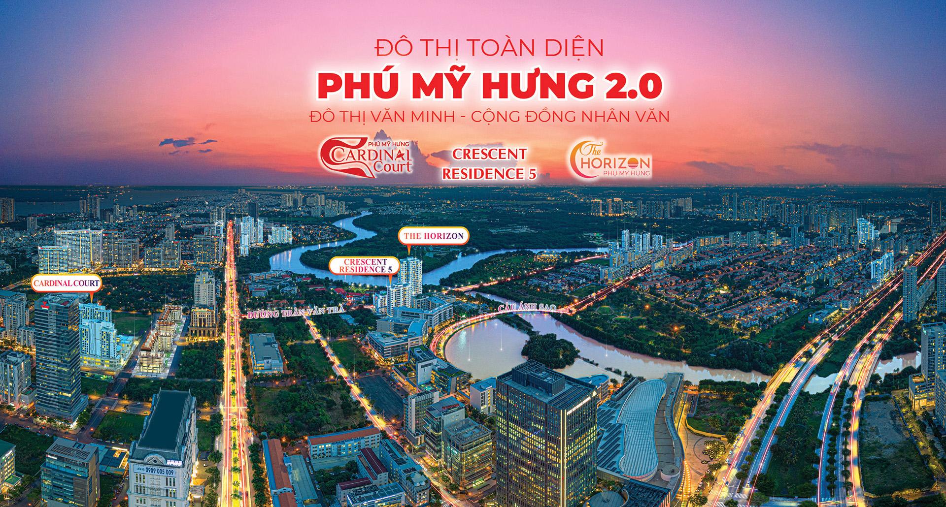 Khu đô thị Phú Mỹ Hưng đang trong hành trình phát triển chiến lược gia đoạn 2.0 mang tầm Quốc Tế