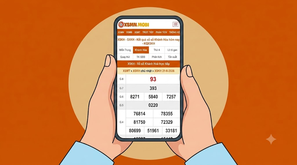 Tra cứu KQXSMT thuận tiện, nhanh chóng bằng smartphone