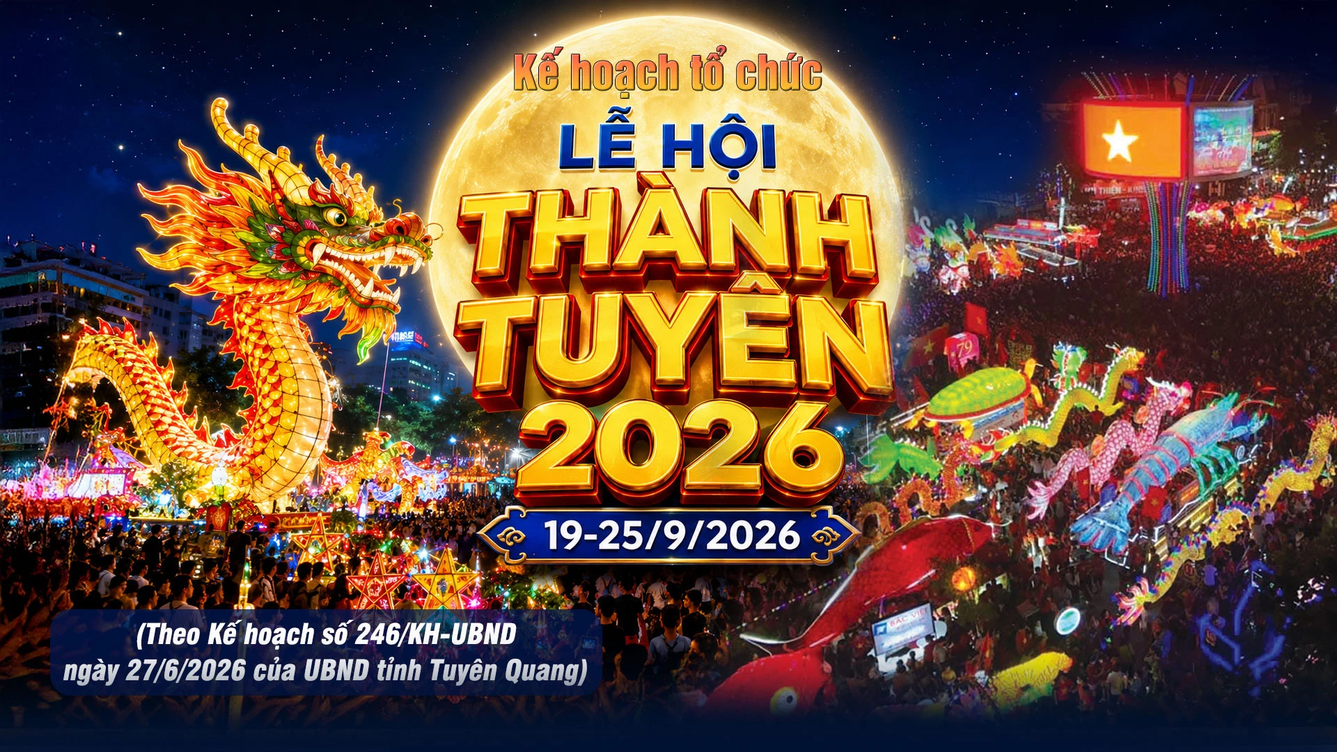 Kế hoạch tổ chức Lễ hội Thành Tuyên năm 2026