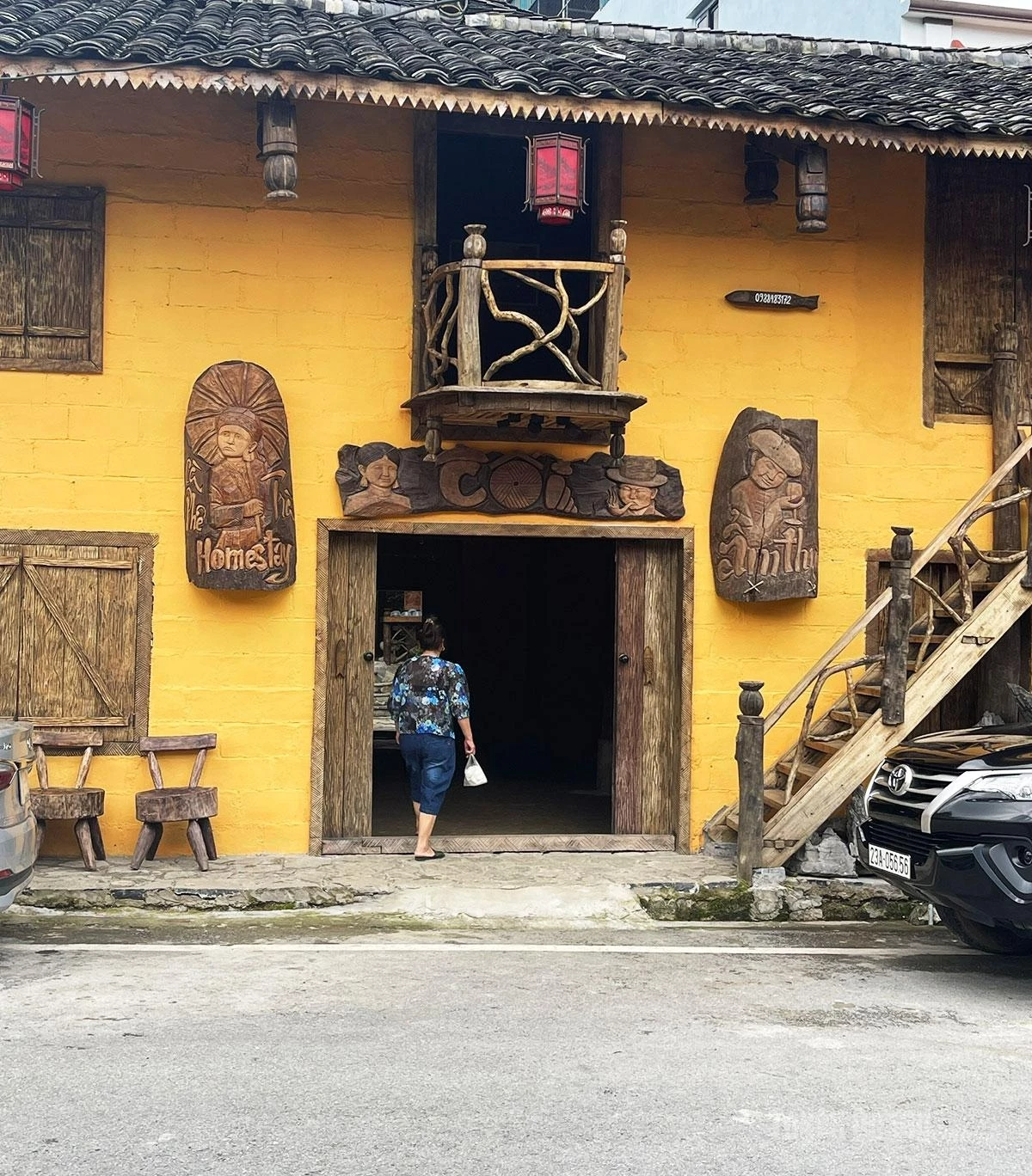 Many old houses have been converted into homestays, serving tourism while helping preserve the areas traditional architecture.