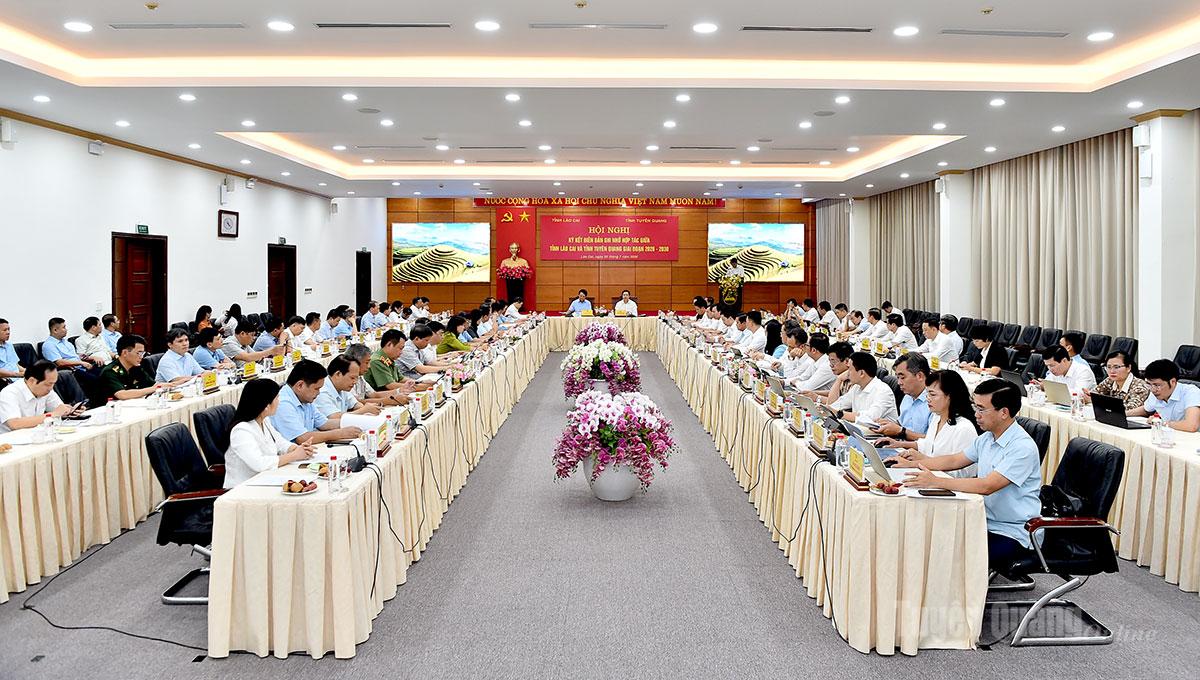 Tuyên Quang - Lào Cai ký kết Biên bản ghi nhớ hợp tác giai đoạn 2026 - 2030