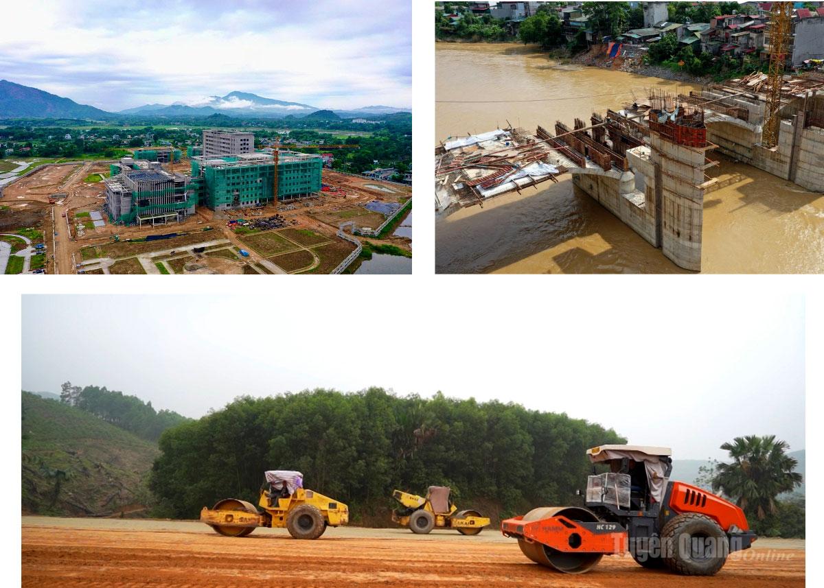 Whether in healthcare, irrigation, or transportation, all projects share the same spirit: urgency, responsibility, and dedication to the sustainable development of Tuyen Quang province.