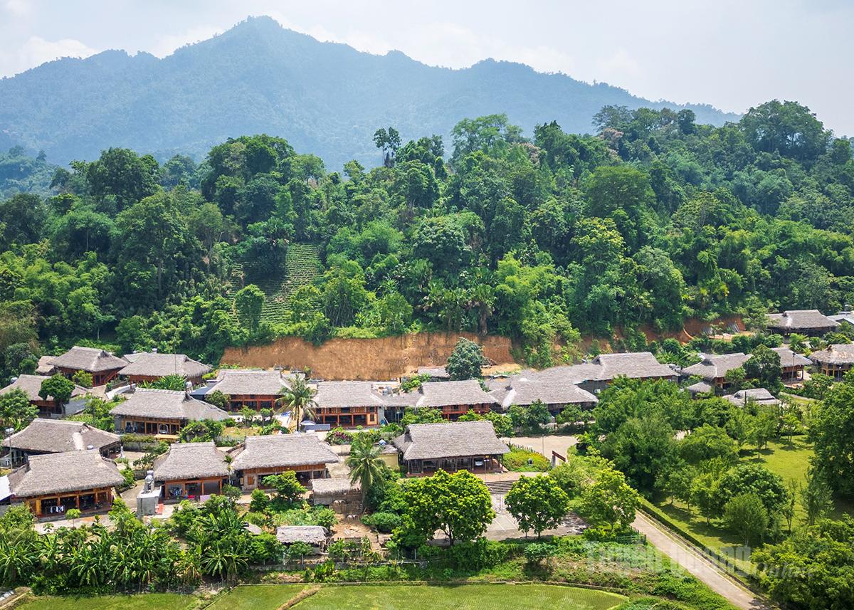  Làng Văn hóa du lịch Tân Lập, xã Tân Trào hôm nay.
