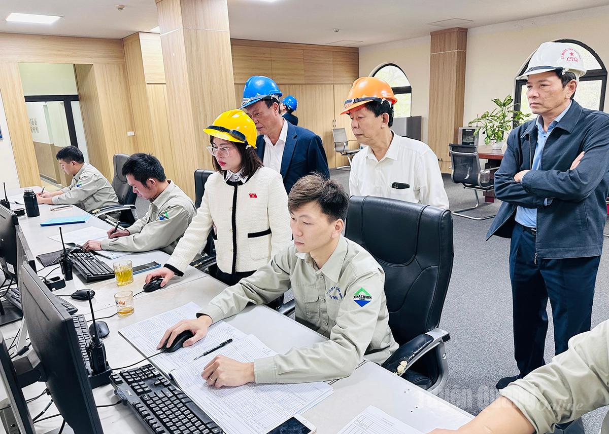 Đoàn ĐBQH tỉnh Tuyên Quang giám sát việc thực hiện chính sách, pháp luật về bảo vệ môi trường tại Công ty Cổ phần Xi măng Tân Quang - VVMI.