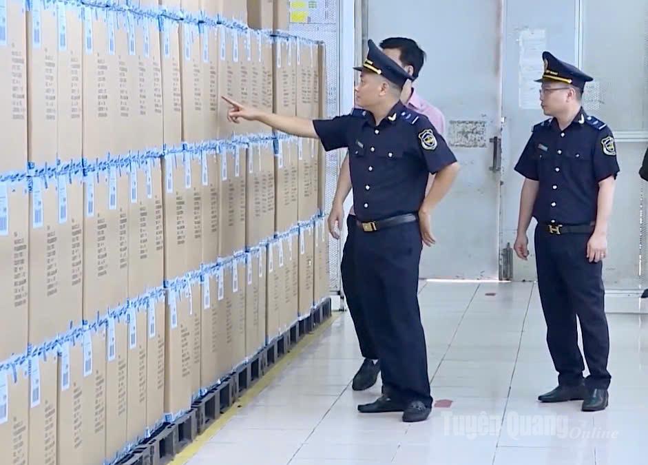 Hải quan Tuyên Quang thực hiện linh hoạt các biện pháp hỗ trợ doanh nghiệp trên nền tảng số giúp đẩy nhanh thông quan hàng hóa.