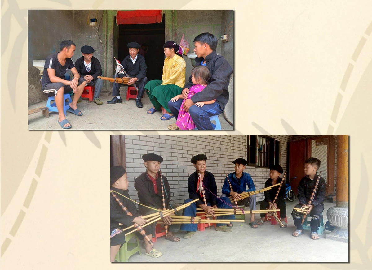 Những lớp học của nghệ nhân ưu tú Vàng Chá Thào.