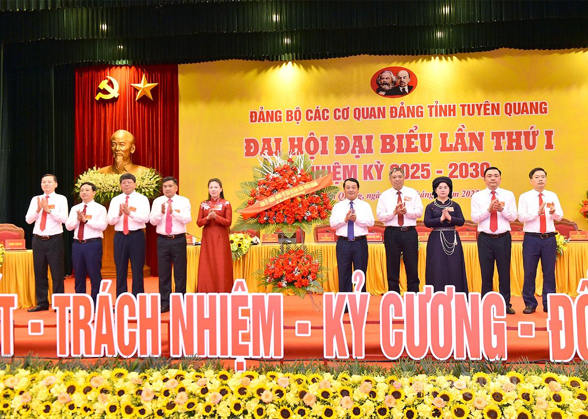 Đại hội đại biểu Đảng bộ các cơ quan Đảng tỉnh: Đoàn kết - Trách nhiệm - Kỷ cương - Đổi mới - Phát triển