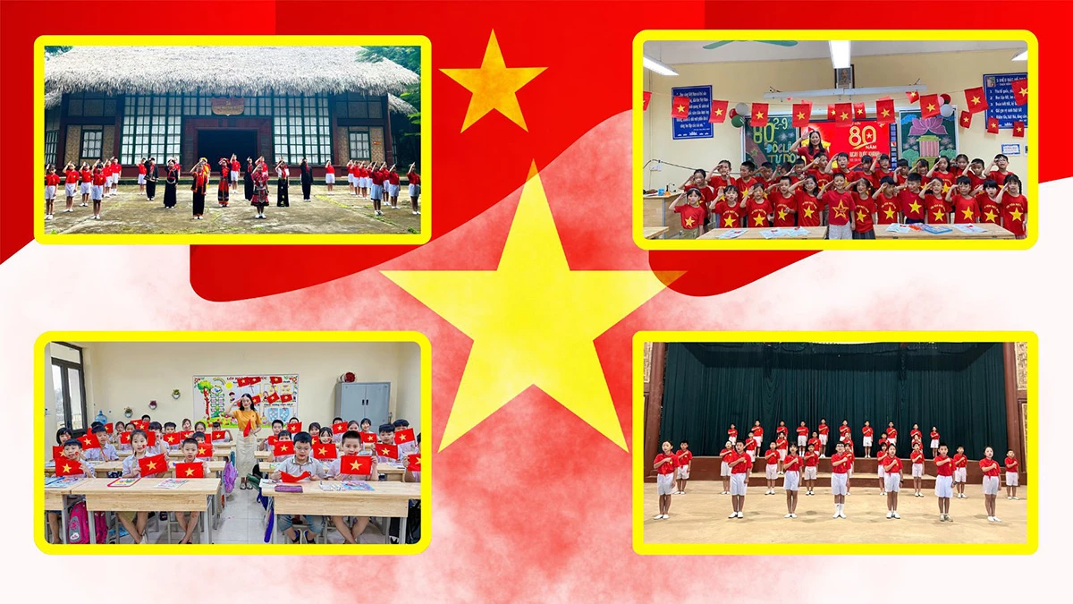 Đến thăm địa chỉ đỏ, xem phim tư liệu lịch sử trong giờ sinh hoạt...các nhà trường đã có nhiều hoạt động giúp học sinh bồi dưỡng lòng yêu nước.