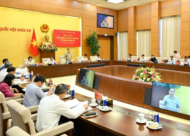Chủ tịch Quốc hội Trần Thanh Mẫn chủ trì Hội nghị Ban Thường vụ Đảng ủy Quốc hội