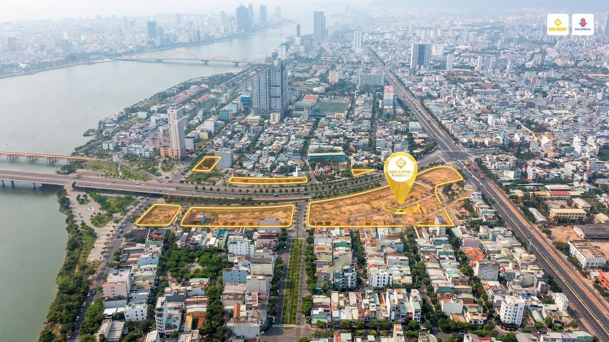 Vị trí dự án Sun Cosmo Đà Nẵng