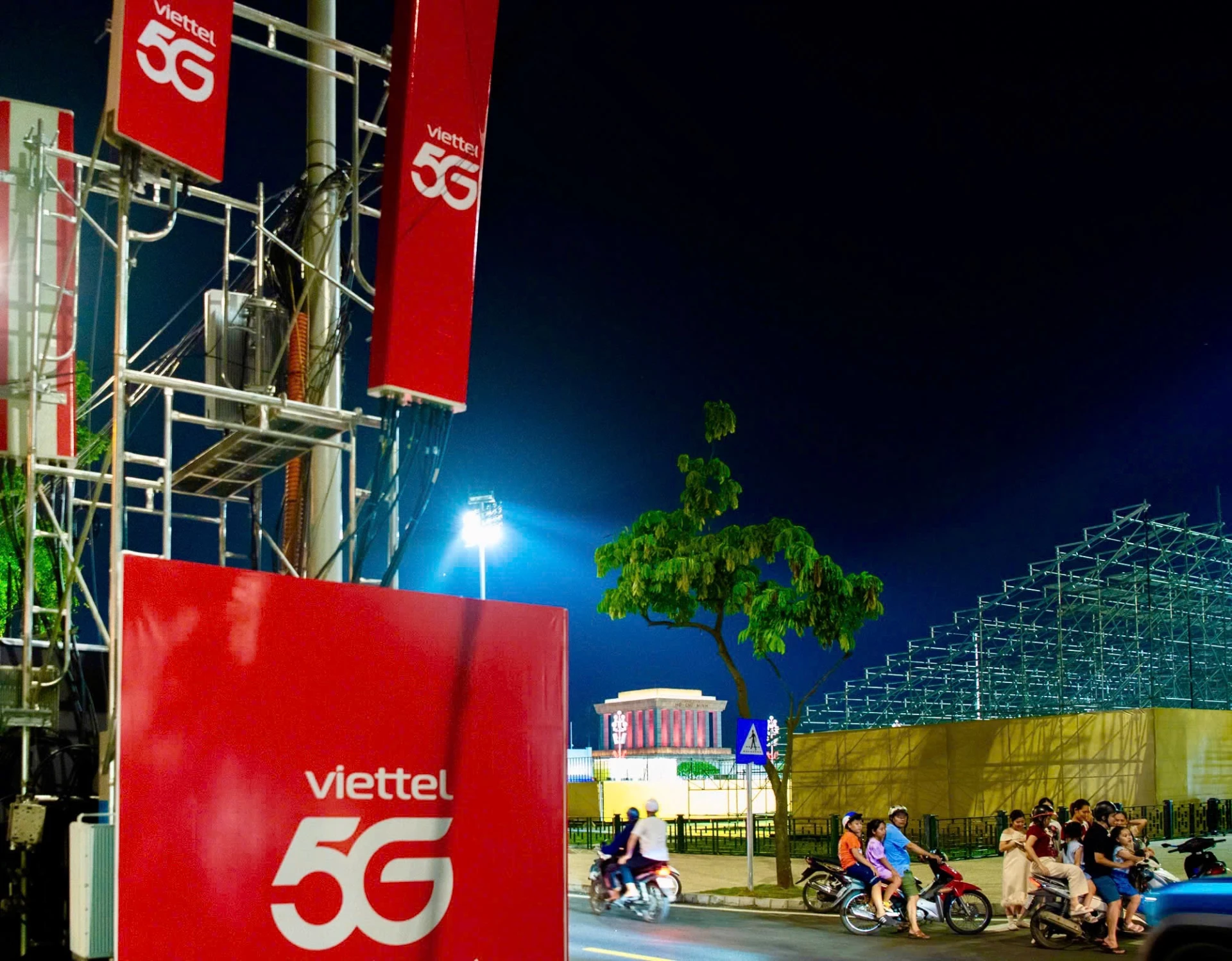 Viettel phủ sóng 5G phục vụ Đại lễ