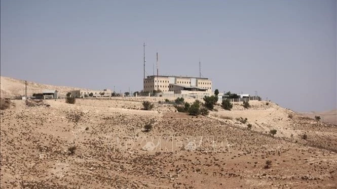 A view of the E1 settlement area, West Bank, August 14, 2025.