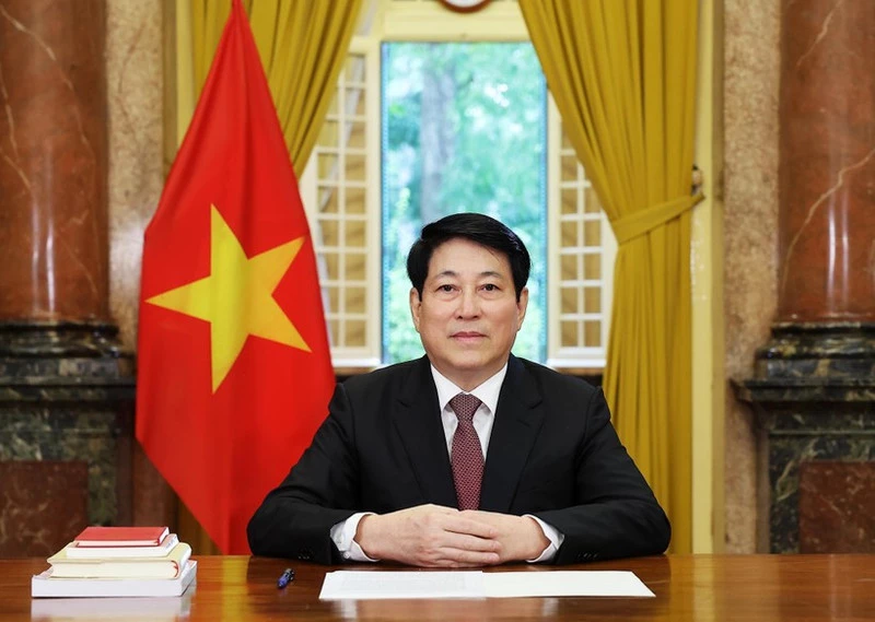 Vietnamese President Luong Cuong offers congratulations on the UNs 80th founding anniversary on August 1.
