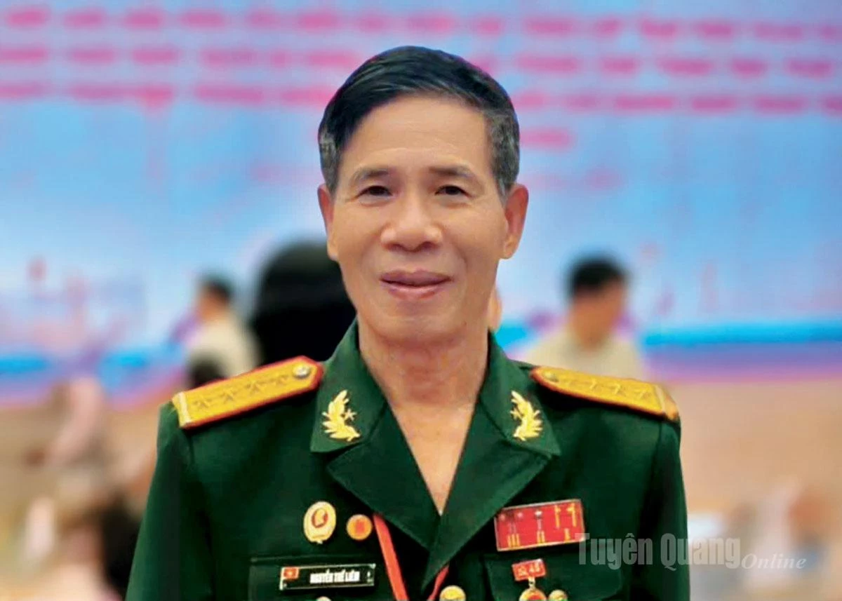 Cựu chiến binh Nguyễn Thế Liêm, Chủ tịch Hội Nạn nhân chất độc da cam/dioxin phường Minh Xuân.