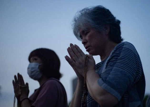 People commemorate the victims at Hiroshima Peace Memorial Park in Hiroshima City, Japan on August 6, 2024. (Photo: Xinhua)