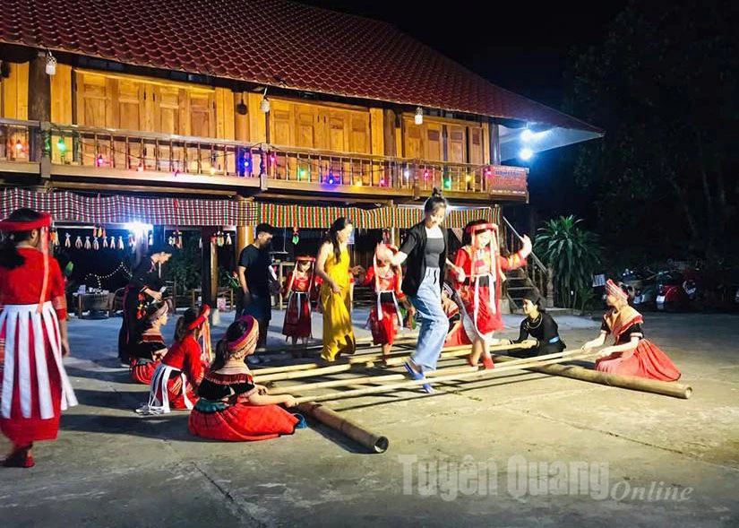 Homestay of Trieu Kien Cuong is a destination for tourists to experience.