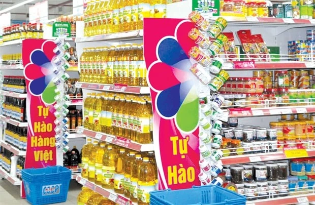 Điểm nhấn của chương trình là chiến dịch truyền thông đặc biệt “Người Việt Nam dùng sản phẩm Việt Nam”. Ảnh: Lưu Quyên