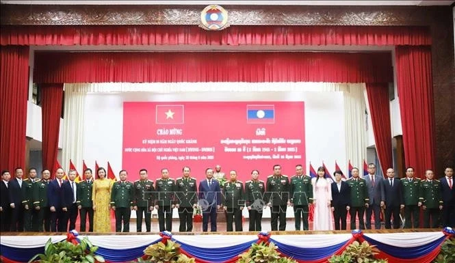At the ceremony marking the 80th anniversary of Viet Nam’s National Day (September 2, 1945 – 2025) held in Vientiane on August 28.
