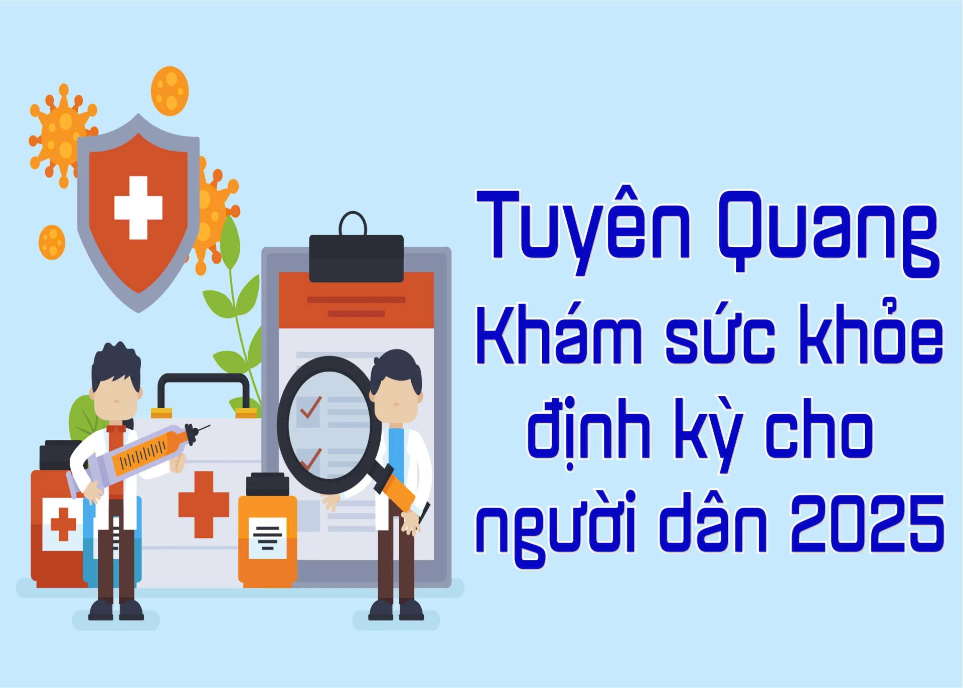 Tuyên Quang: Khám sức khỏe định kỳ cho người dân 2025