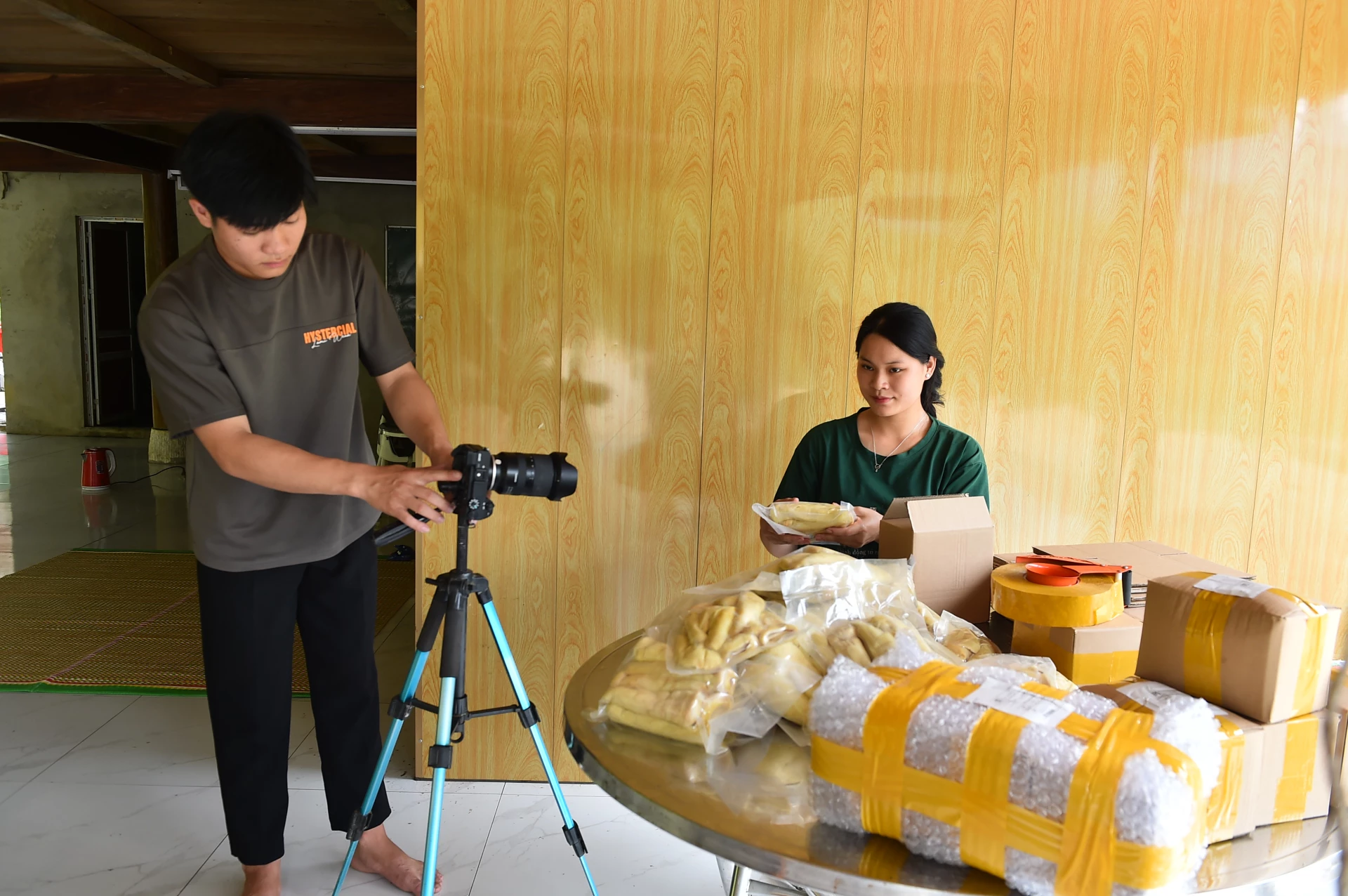 Ảnh anh Dự quay Video