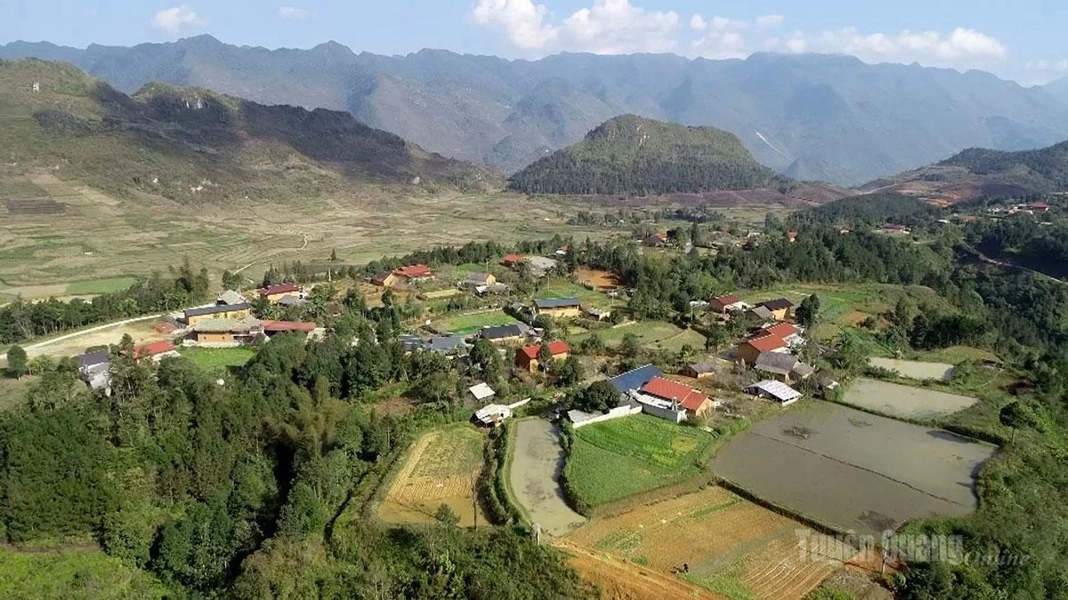 A peaceful view of Nam Dam Community-based Cultural Tourism Village.