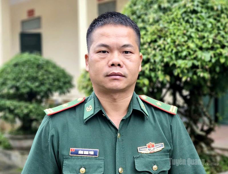 Thiếu tá Sùng Minh Phúc, Đồn trưởng Đồn Biên phòng Nghĩa Thuận.