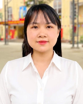 C&ocirc; gi&aacute;o Vũ H&agrave; Anh, gi&aacute;o vi&ecirc;n Trường Tiểu học Vĩnh Lợi, x&atilde; B&igrave;nh Ca