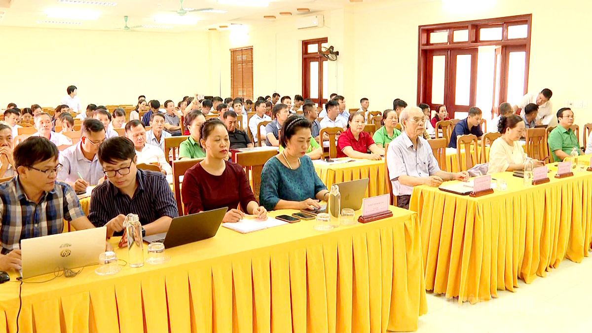 Các học viên tham gia lớp tập huấn.