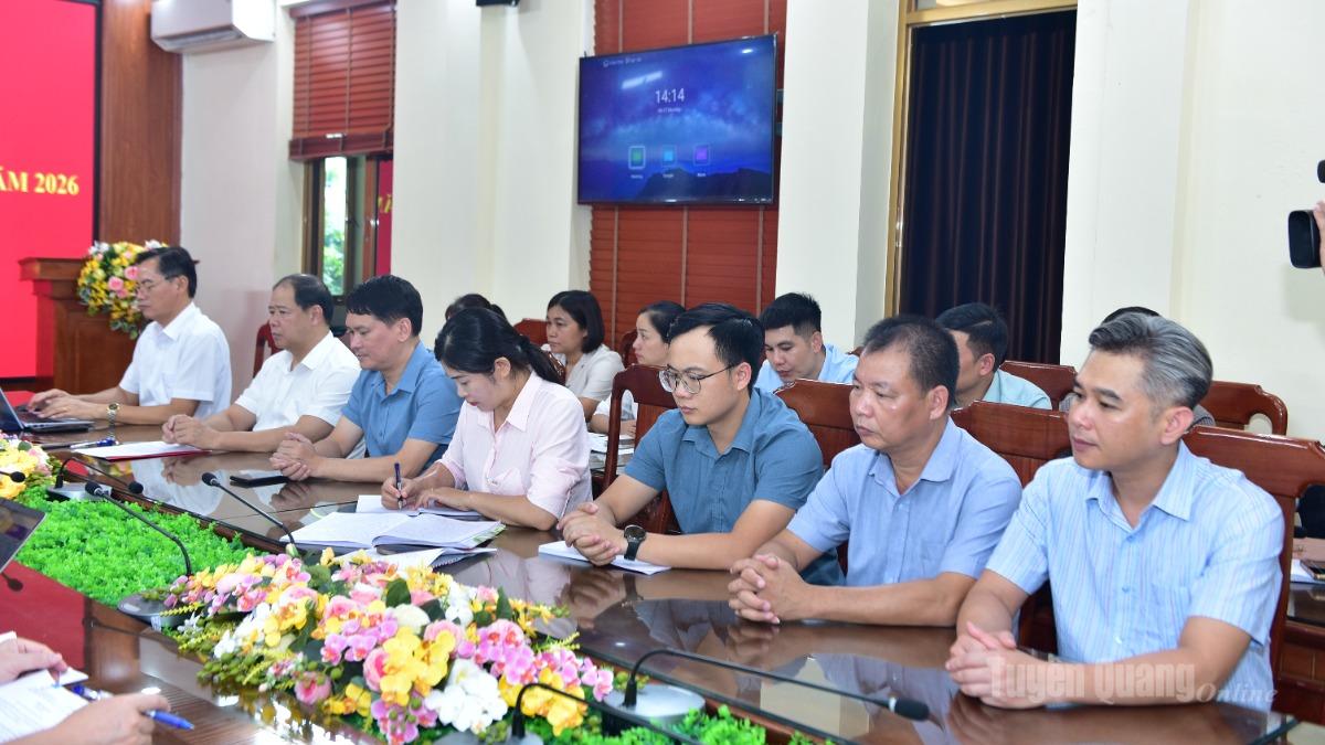 Cán bộ, công chức, người lao động Ban Nội chính Tỉnh ủy tại Ngày hội toàn dân bảo vệ an ninh tổ quốc năm 2026.