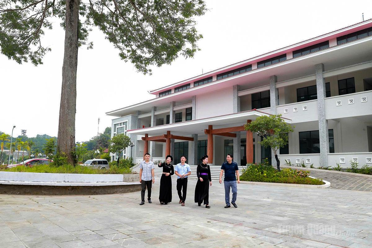 Bảo tàng ATK Tân Trào được đầu tư xây dựng, tạo điểm nhấn thu hút khách du lịch.