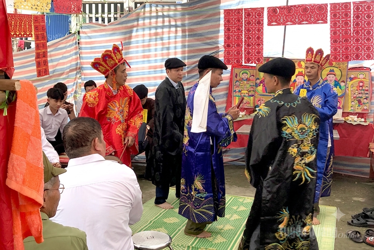 Lễ Đại phan của dân tộc Sán Dìu. 