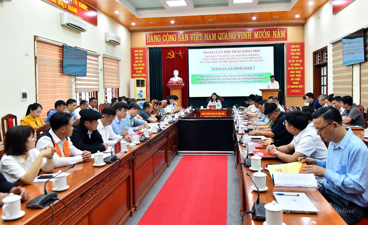 Toàn cảnh hội thảo.