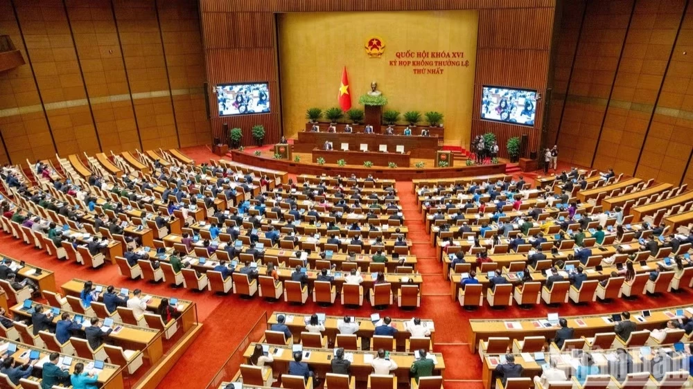 Hôm nay, Quốc hội họp phiên bế mạc Kỳ họp không thường lệ thứ nhất