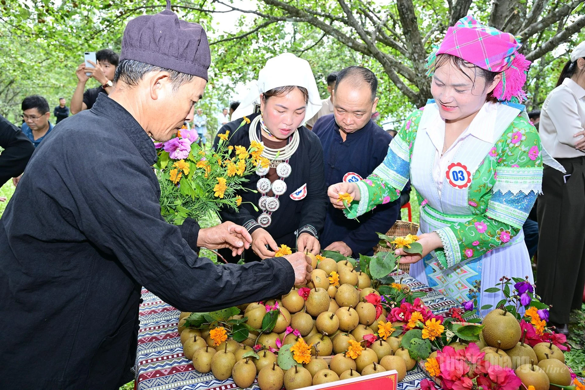Teams compete in the presentation round.