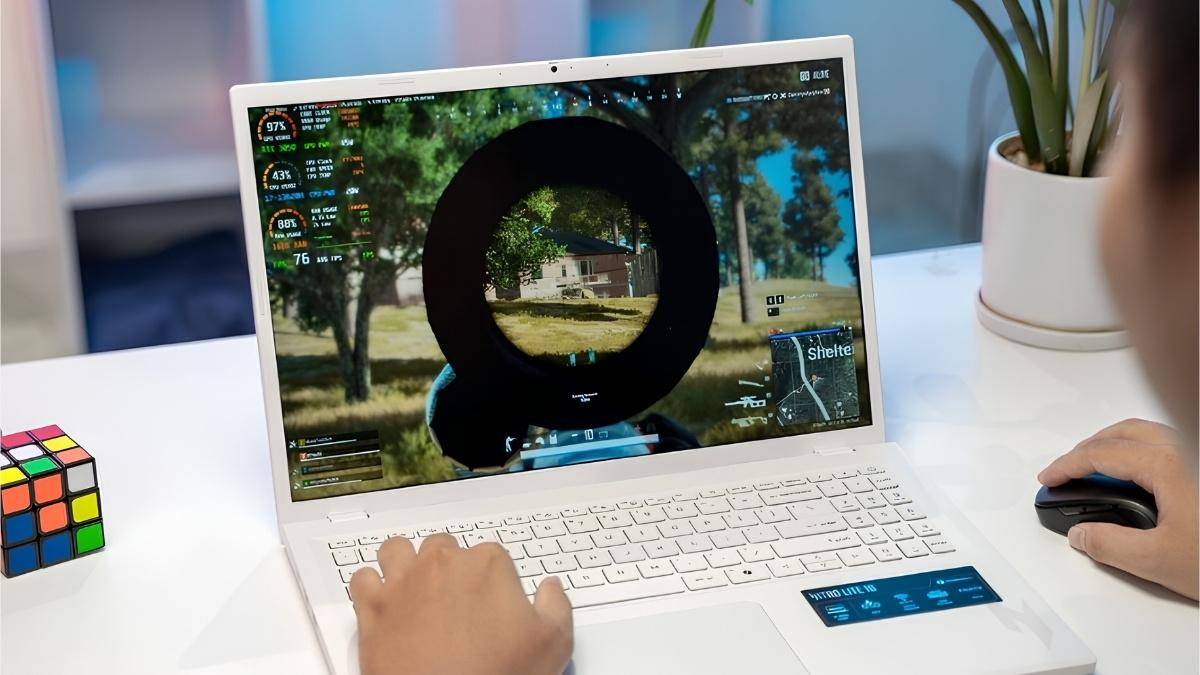 Chạy trò chơi đồ họa cao trên laptop gaming Acer