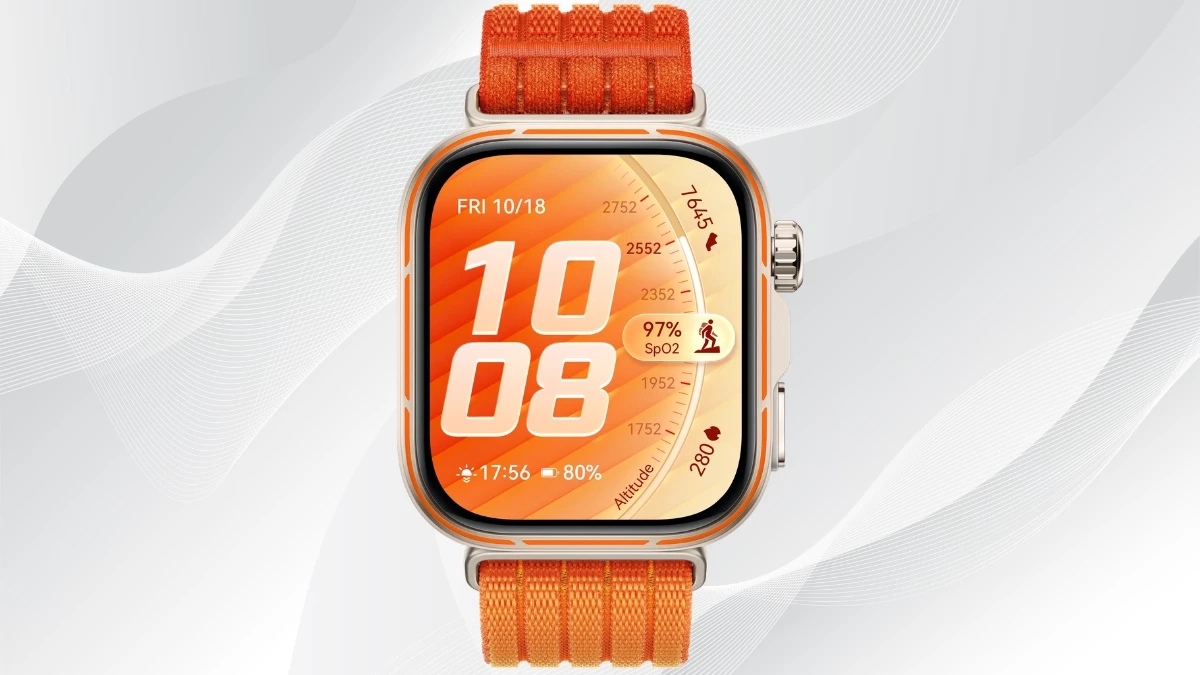 Huawei Watch Fit 5 Pro với thiết kế cao cấp 