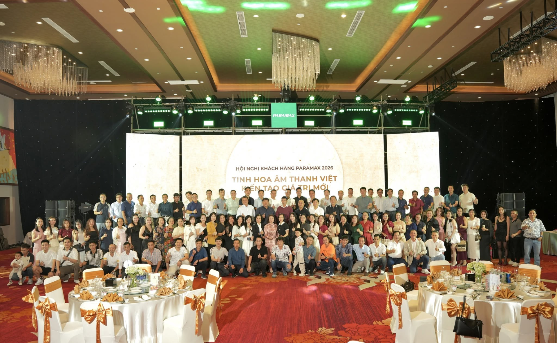DANAGO tổ chức gala dinner hoành tráng cho đoàn PARAMAX