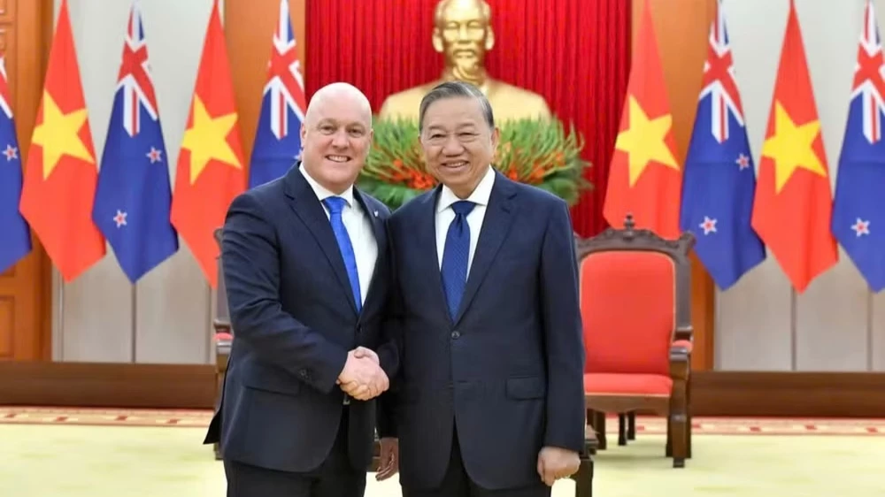 Kiến tạo động lực mới, đưa quan hệ Đối t&aacute;c chiến lược to&agrave;n diện Việt Nam-New Zealand l&ecirc;n tầm cao mới