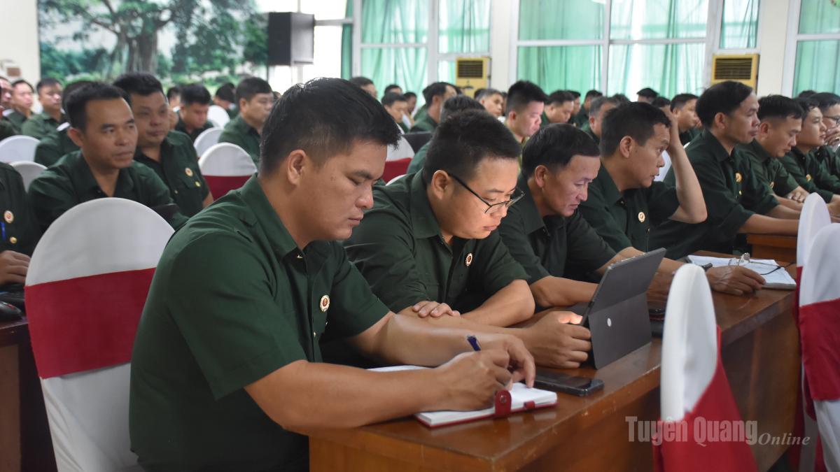 Đại biểu các xã, phường tham gia tập huấn công tác hội.