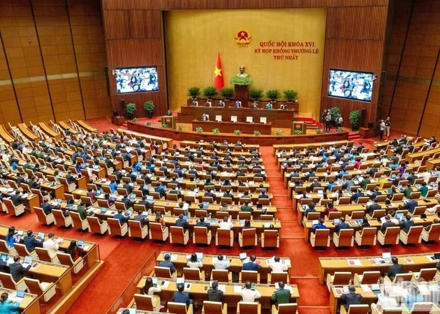 The 16th National Assembly (NA)s first extraordinary session. (Photo: nhandan.vn)