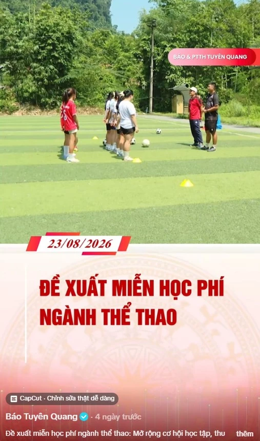 Đề xuất miễn học ph&iacute; ng&agrave;nh thể thao: Mở rộng cơ hội học tập, thu h&uacute;t người trẻ v&agrave; ph&aacute;t triển nguồn nh&acirc;n lực