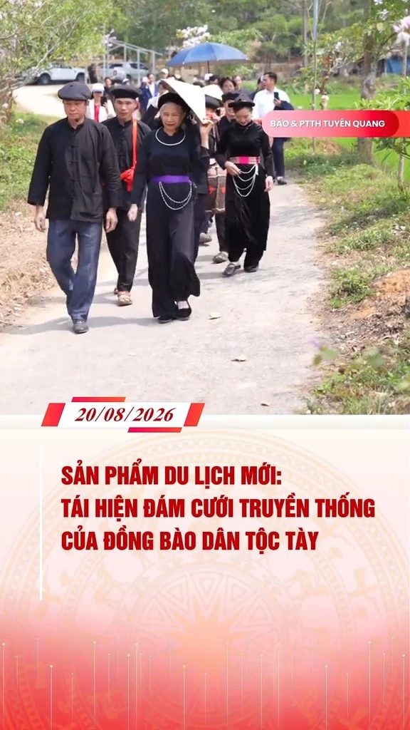 Sản phẩm du lịch mới - T&aacute;i hiện đ&aacute;m cưới truyền thống của đồng b&agrave;o d&acirc;n tộc T&agrave;y