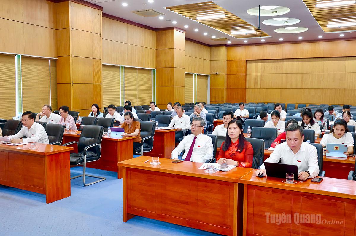 Đại biểu tham gia thảo luận tại tổ số 2.