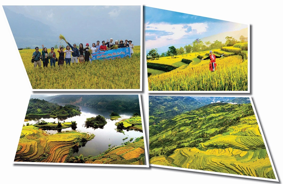 Cánh dù đỏ sao vàng rực rỡ “Bay trên mùa vàng”, tô thêm sắc tự hào Tổ quốc giữa đại ngàn.