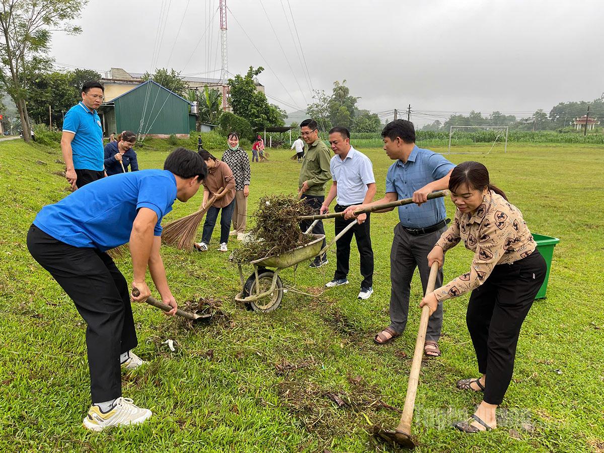 Tan My commune launched a campaign in response to the Prime Minister’s directive on environmental protection in celebration of the 80th National Day.