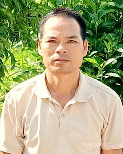 Ông Quan Văn Tươi, thôn Bản Giảo, xã Tân Mỹ