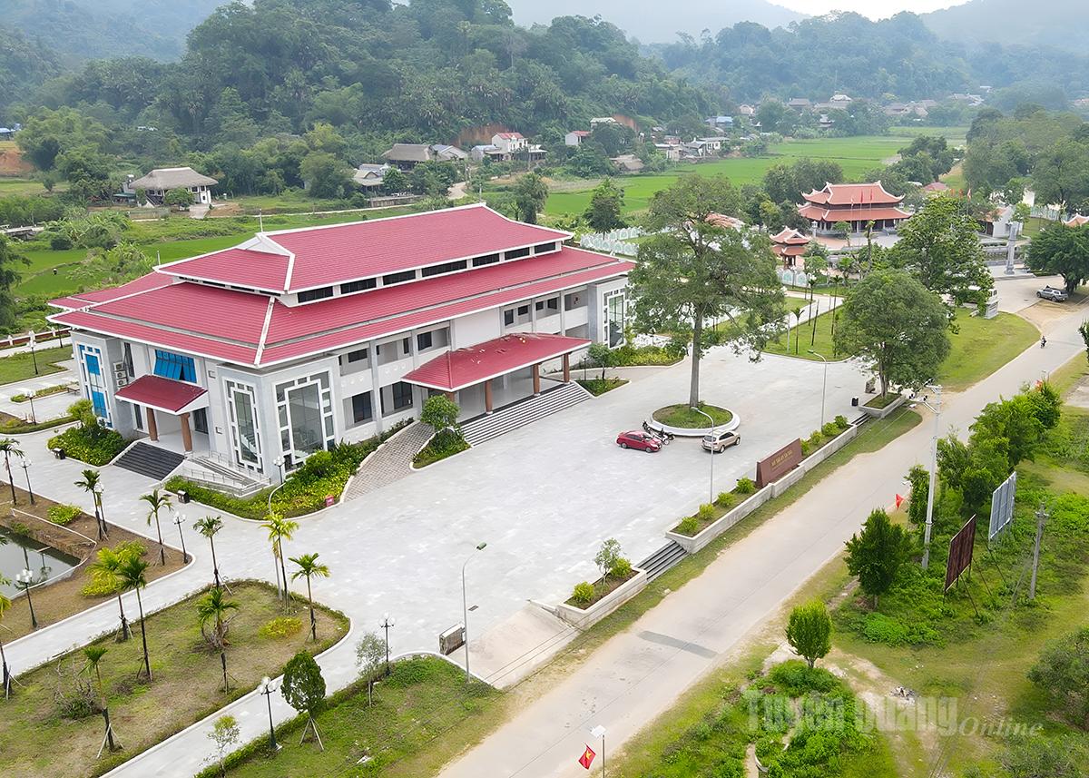 Tan Trao Museum, which started construction in 2020, is now in its final stage of completion.