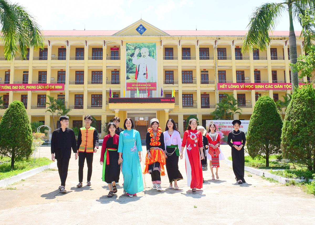 The Provincial Ethnic Minority Boarding High School is consistently invested in across all aspects, maintaining top-quality education in the province.